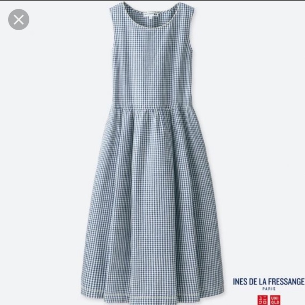 ISO! Uniqlo x ines de la frissenge linen dress